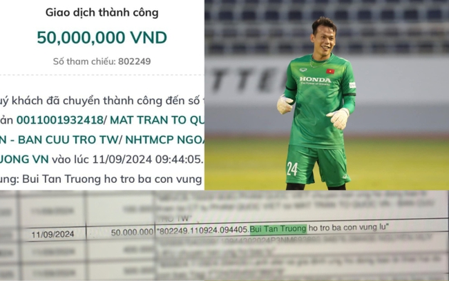 Quế Ngọc Hải, Bùi Tấn Trường bị “check VAR” vụ sao kê ủng hộ vùng lũ - Ảnh 2.